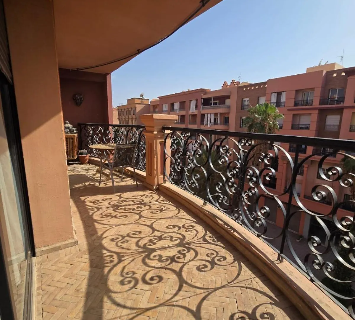 Appartement Au Centre Ville Marrákes Marokkó